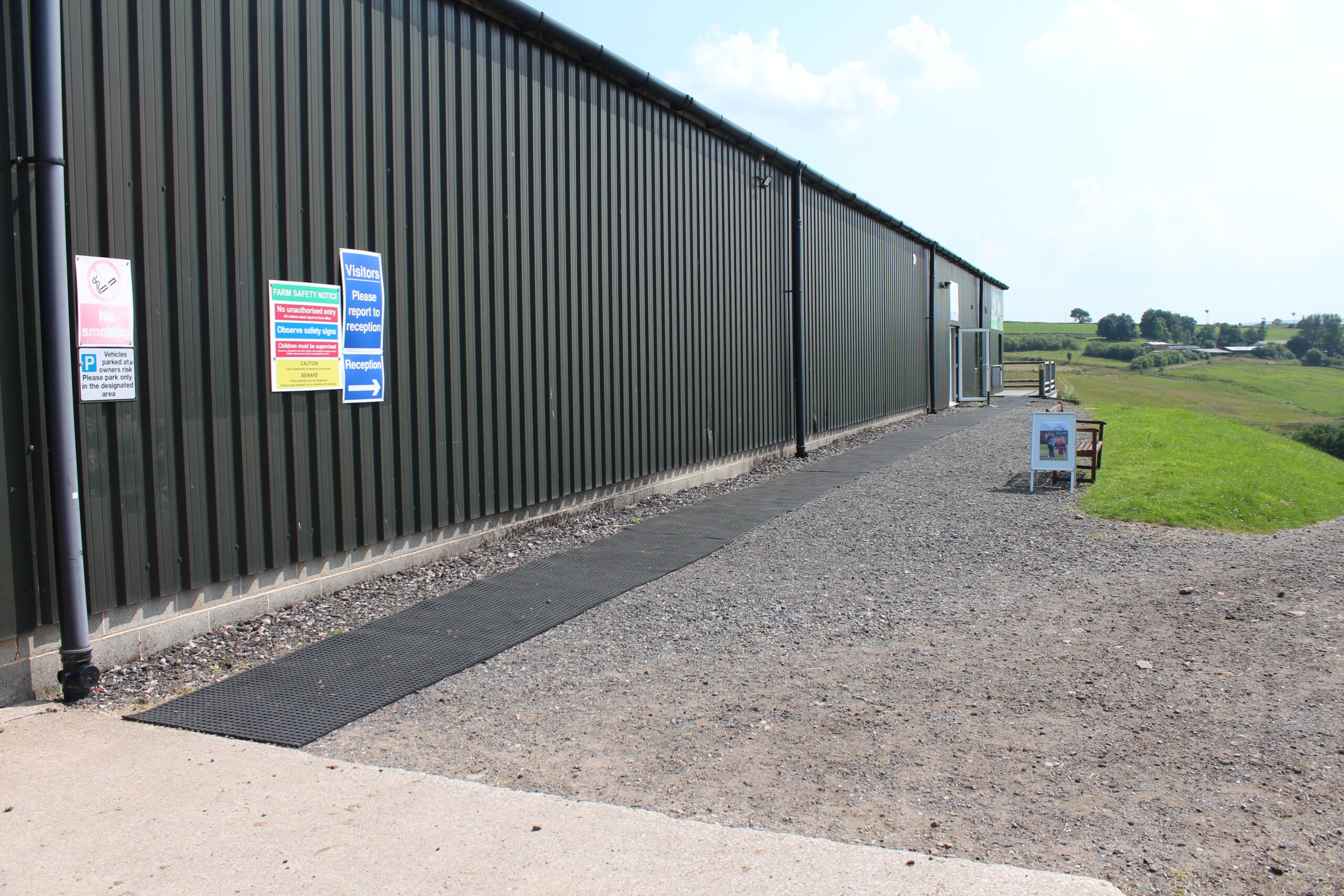 an image of the pathway to HAPPA reception