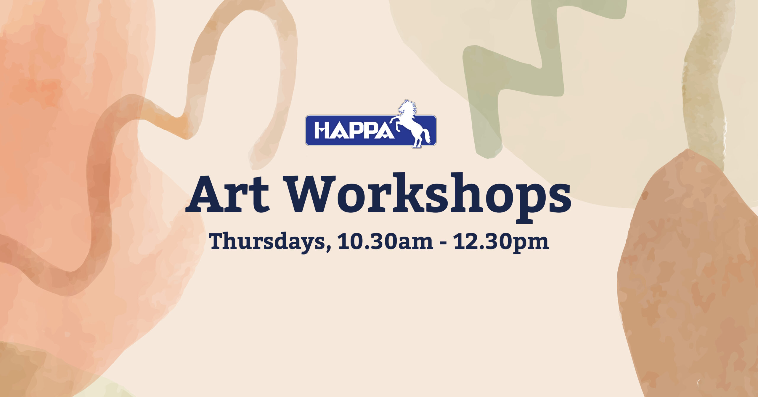 Art & Wellbeing Workshops at HAPPA (Adults Only) Slow down and reconnect with creativity in our relaxing adult art workshops, led by local artist Val Hughes. All materials included. Thursdays, January–April 2026. £17 per session or £60 for all four.