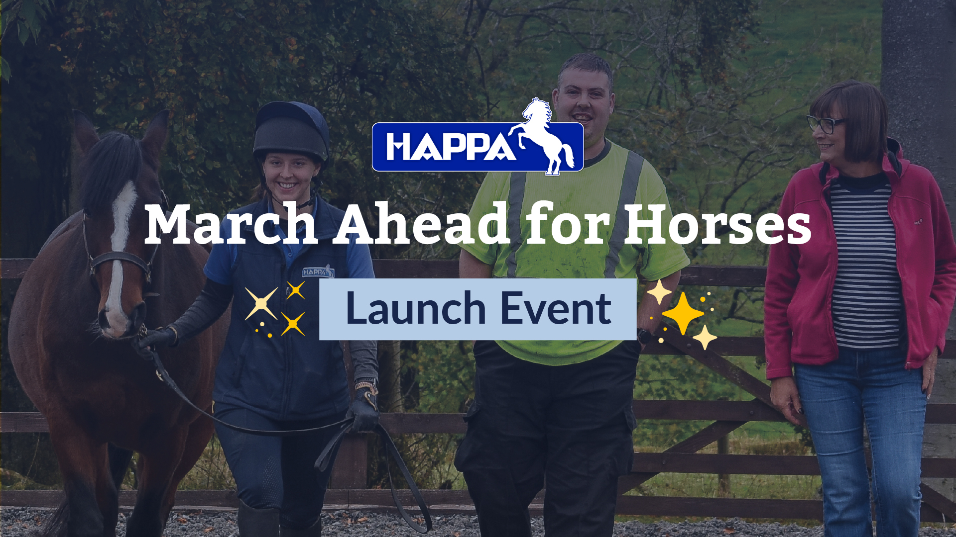 March Ahead for Horses Launch Event