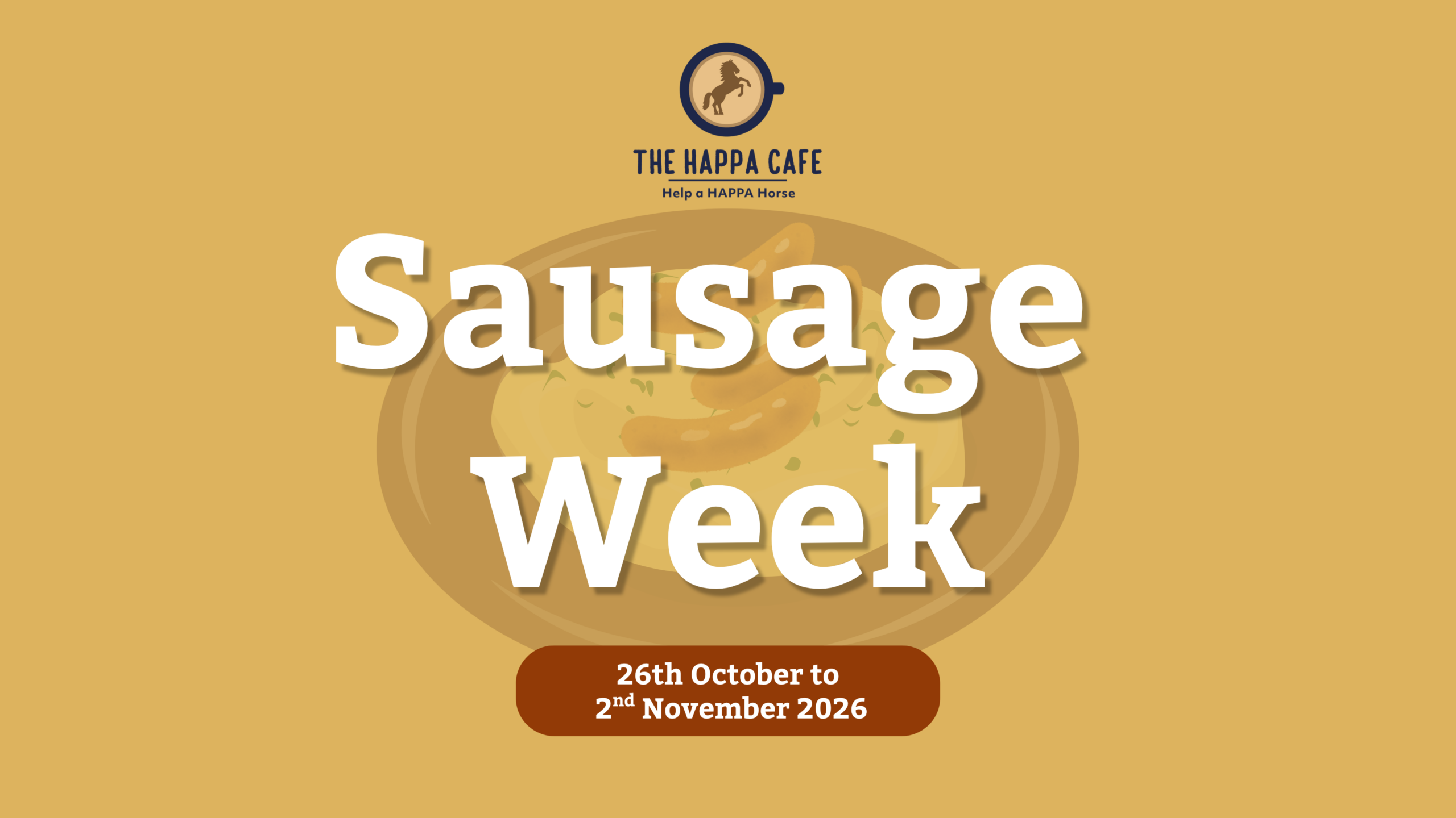 Sausage Week at The HAPPA Café, Burnley, Lancashire 2026